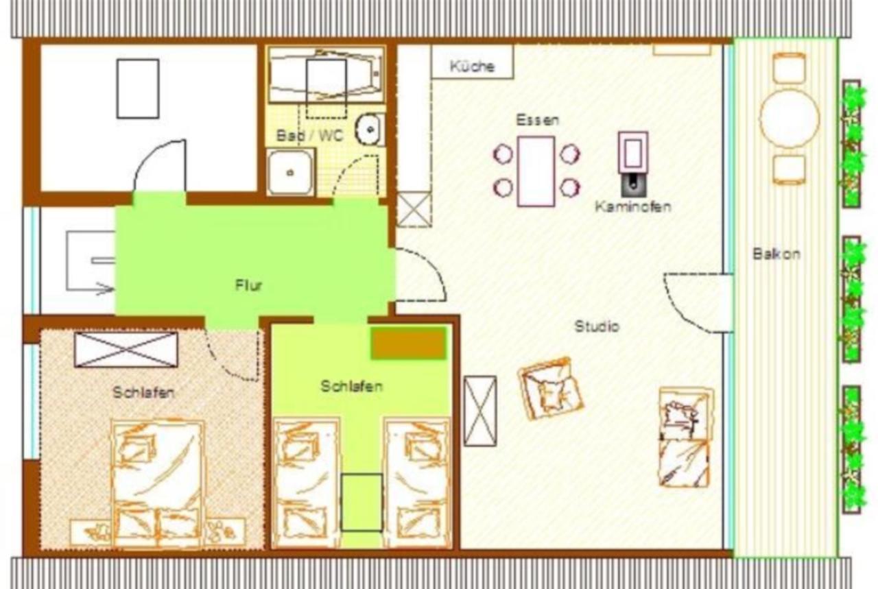 Ferienwohnung Haus Sonnenhügel Winterberg Exterior foto